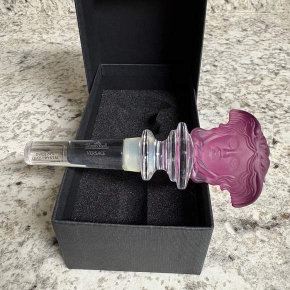 Versace Amethyst Bottle Stopper - Picture 4 of 7